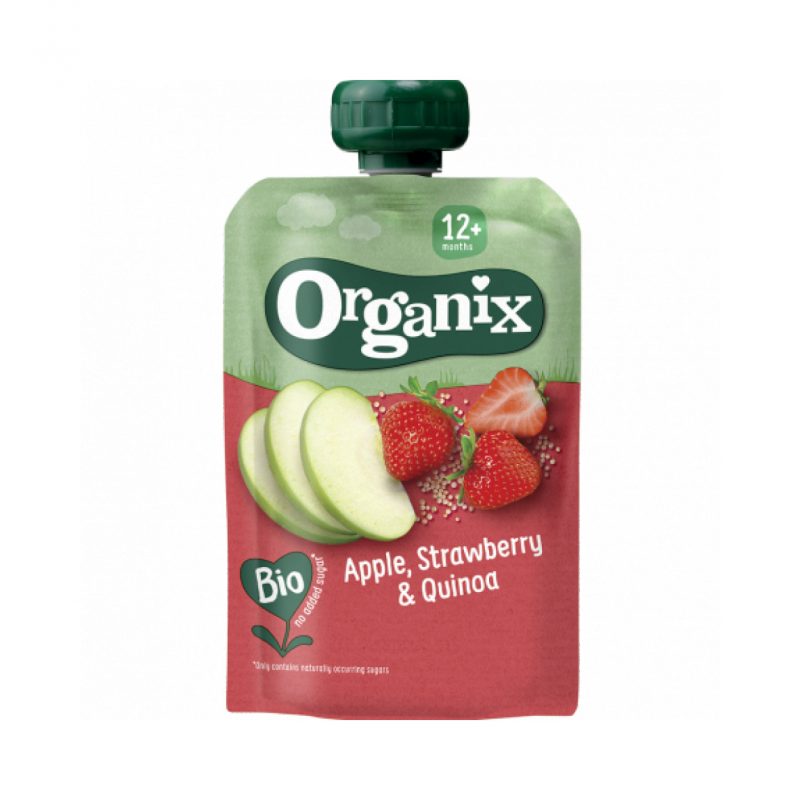 Organix pouch strawberry and apple