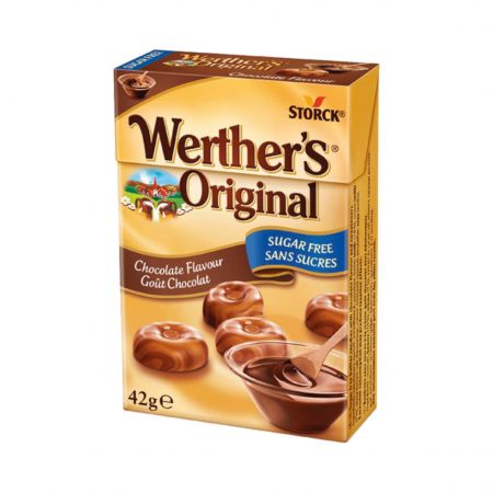 Werthers Original Sugar Free Chocolate 42g