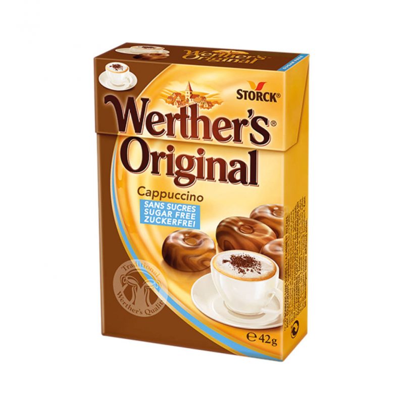 Werthers Original Sugar Free Cappuccino 42g