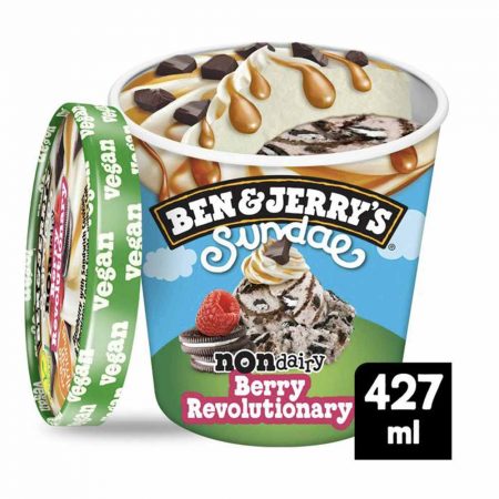 Ben & Jerry’s Non-Dairy Sundae Berry Revolutionary Ice-Cream
