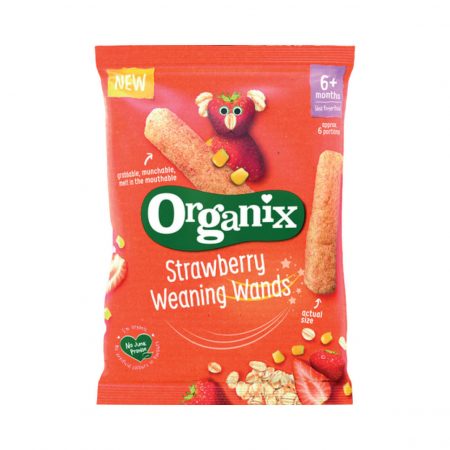 Organix Weaning Wands Strawberry
