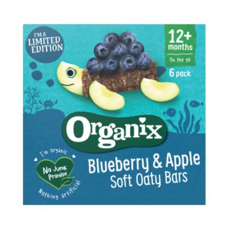 Organix Oaty Bars Blueberry & Apple