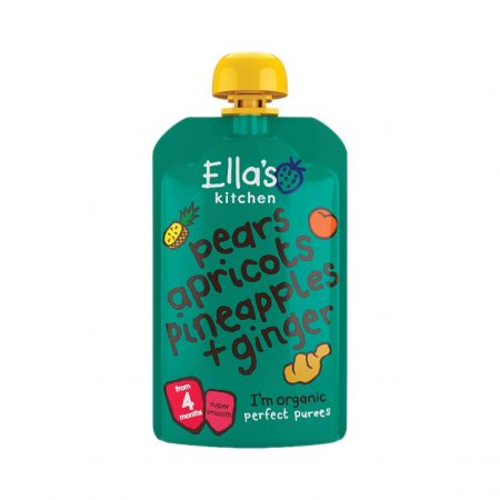 Ella's Kitchen Multi Flavour Pouches Pear, Apricot, Pineapple and Ginger
