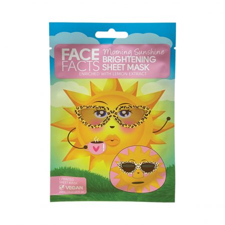 Face Facts Sheet Mask Morning Sunshine