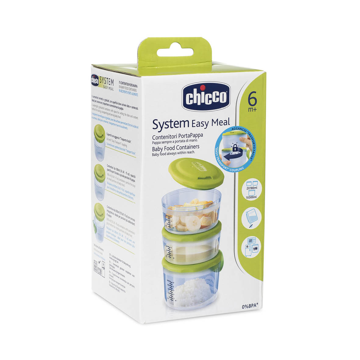 Chicco baby food containers