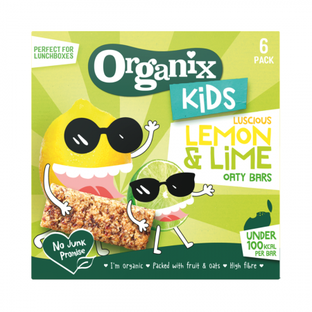 Organix Kids Luscious Lemon & Lime Oaty Bars