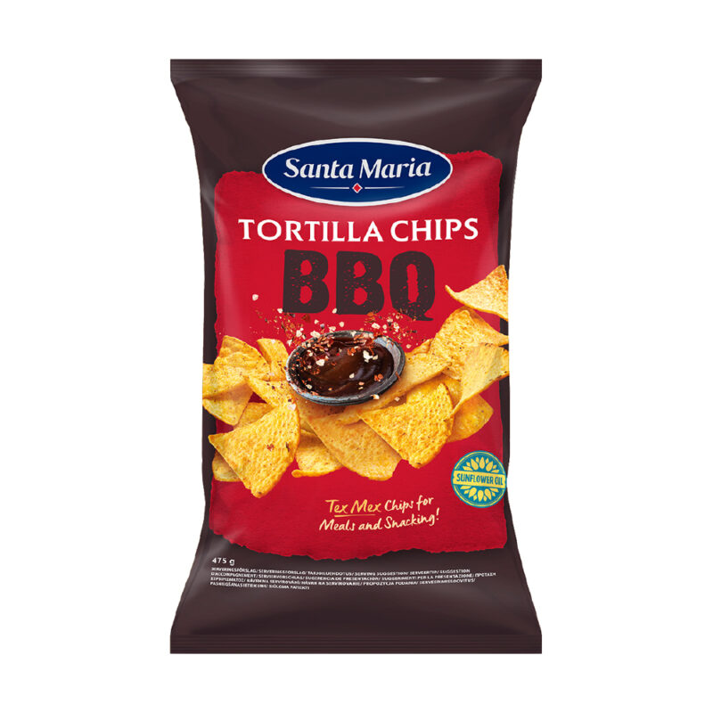 Santa Maria Tortilla Chips Bbq 185g