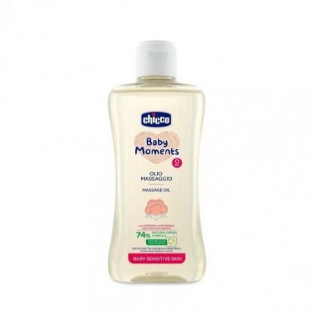 Chicco baby moments sensitive massage oil
