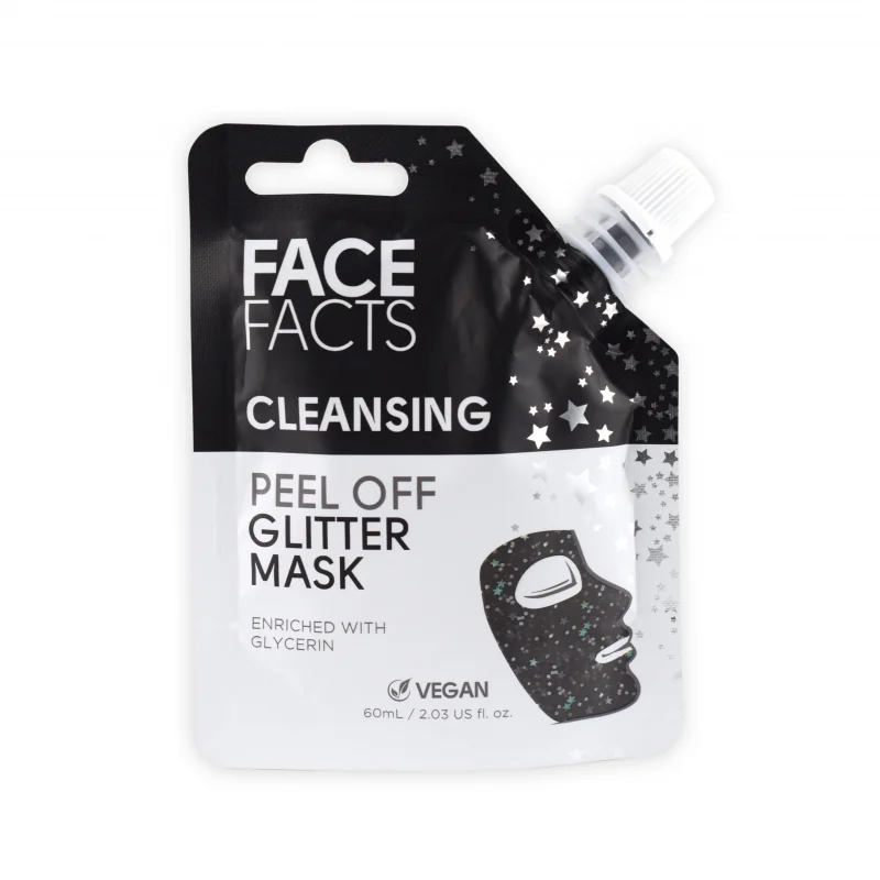 Face Facts cleansing glitter peel off mask