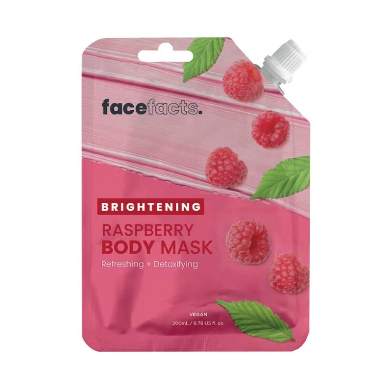 Face Facts Body Mask - Raspberry