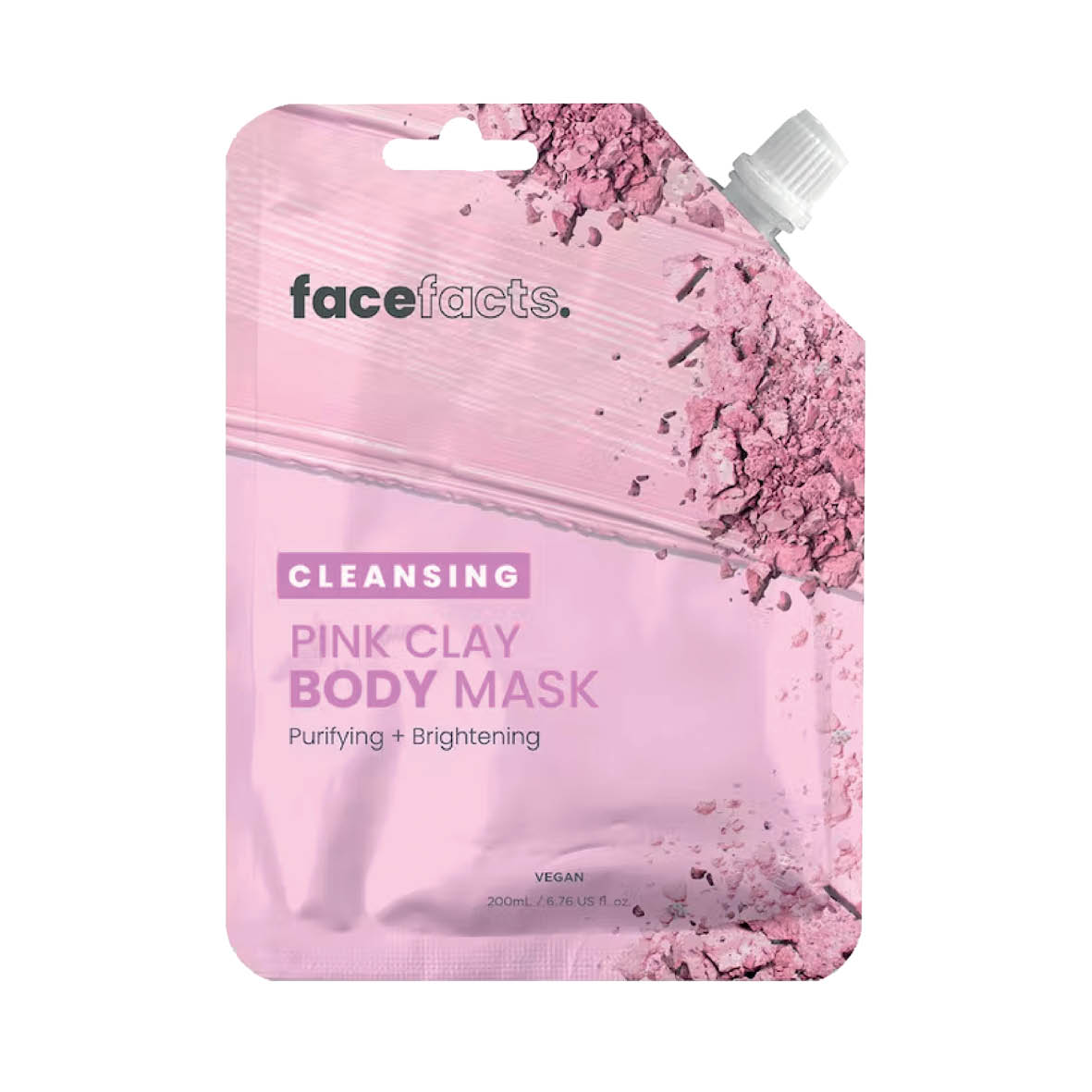 Face Facts Body Mask - Pink Clay