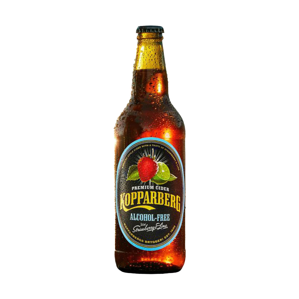 Kopparberg Non-Alcoholic Strawberry & Lime Cider