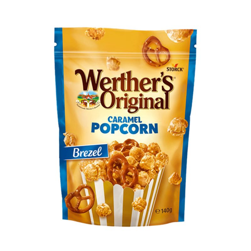 Werther's Originals Caramel Popcorn Brezel 140g