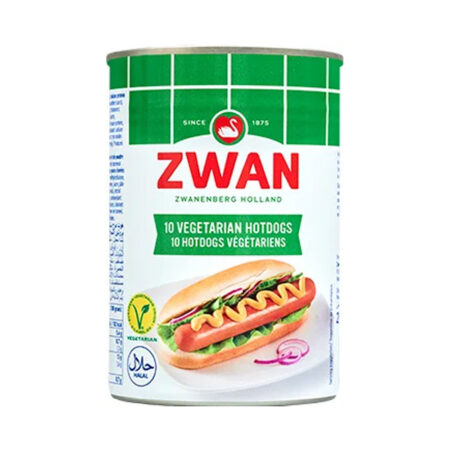 Zwan 10 Vegetarian Hot Dogs 200g