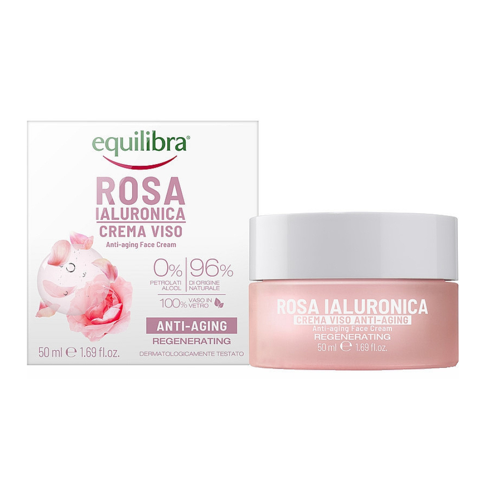 Equilibra Hyaluronic Rose Face Cream