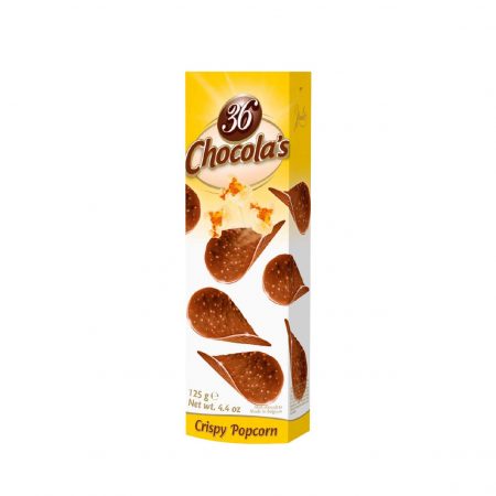 36 Chocola Popcorn - Fine Milk Chocolate Curls