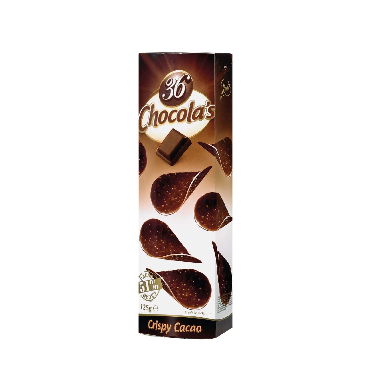 36 Chocola's Dark Chocolate Thins
