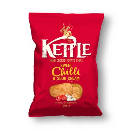 Kettle Sweet Chilli & Sour Cream Chips 130g