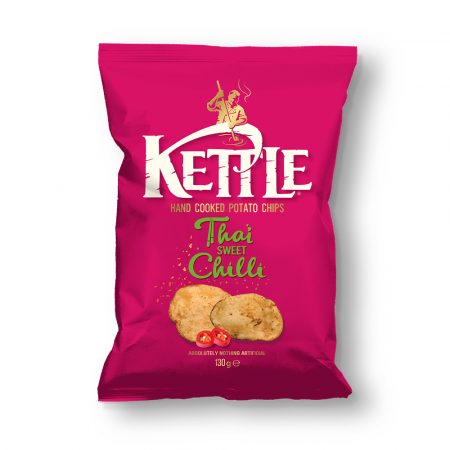 Kettle Thai Sweet Chilli Chips 130g