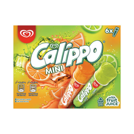Algida Calippo Mini Orange and Lime (6s)