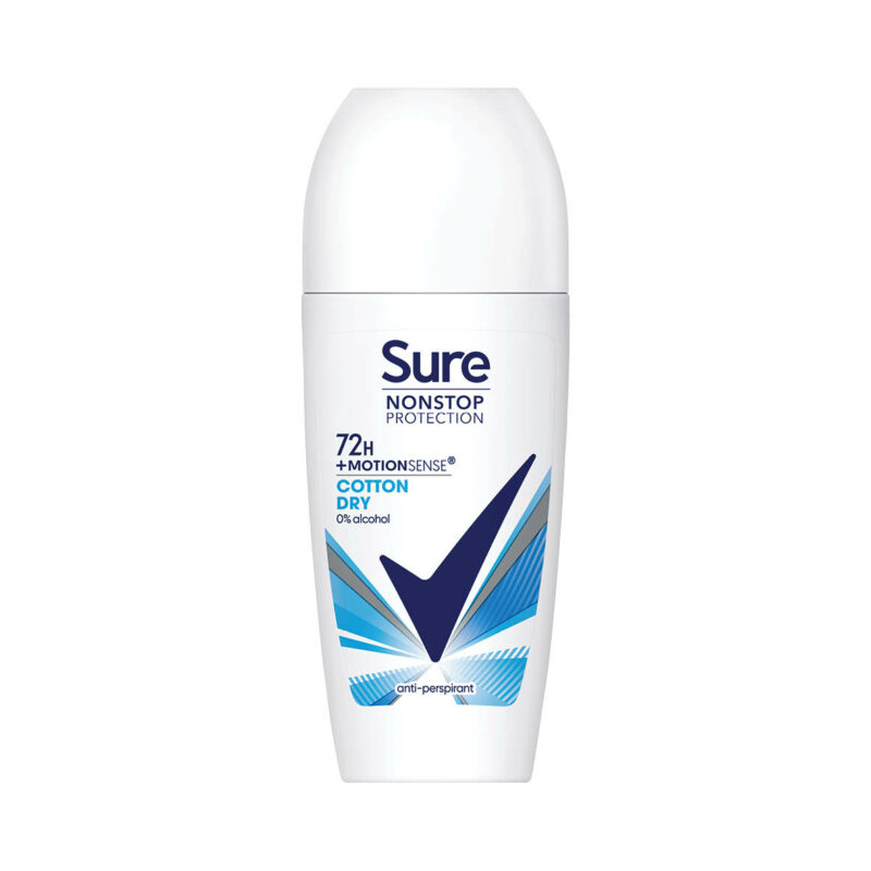 Sure Non-Stop Cotton Dry Anti-Perspirant Roll-On