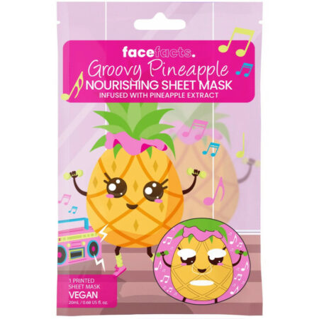 Face Facts Groovy Pineapple Sheet Mask