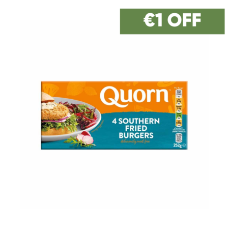 Quorn Vegetarian Southern Fried Burgers