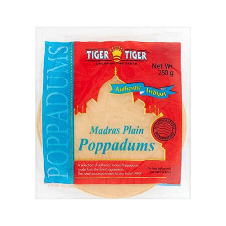 Tiger Tiger Madras Poppadums