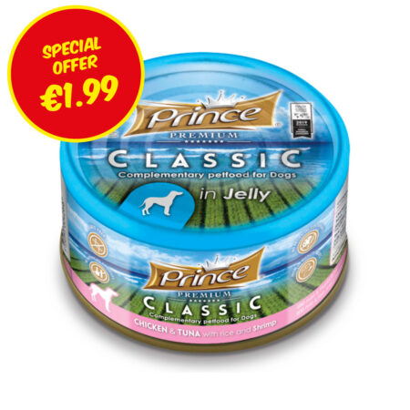 Prince Classic Premium Chicken & Tuna with Rice and Shrimp 170g