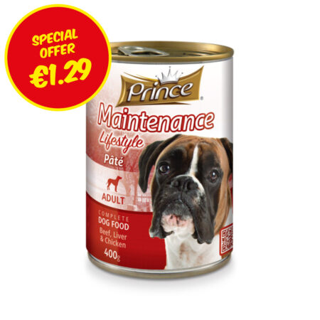 Prince Maintenance Lifestyle Beef, Liver & Chicken Pate 400g