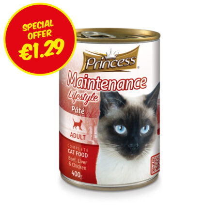 Princess Maintenance Lifestyle Beef, Liver and Chicken Pate 400g