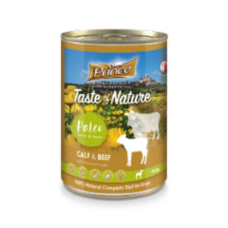 Prince Taste of Nature Calf & Beef Can 400g