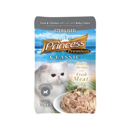 Princess Classic Rice & Baby Clams Pouch 70g