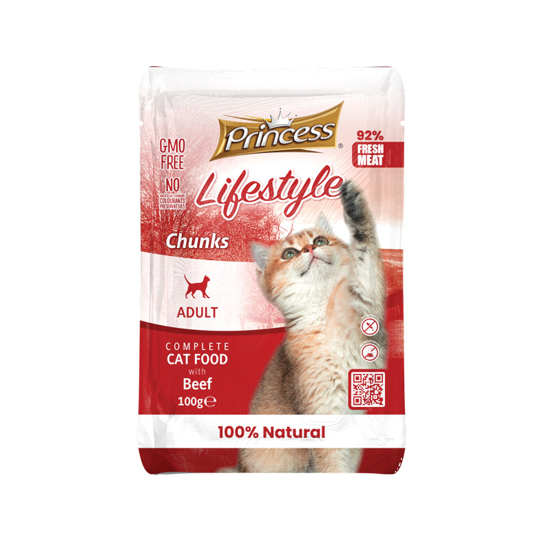 Princess Lifestyle Pouches Beef 100g