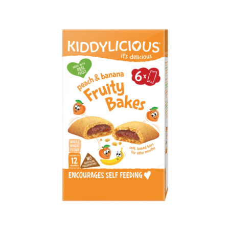 Kiddylicious Fruity Bakes Peach Multipack