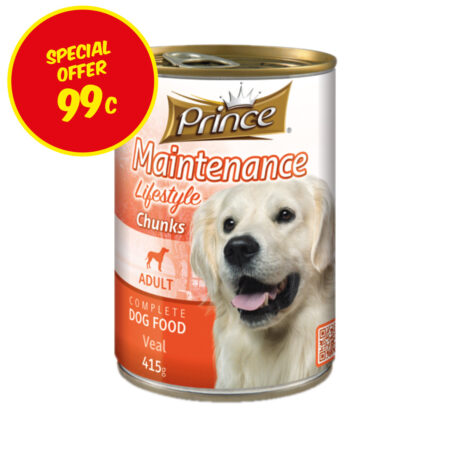 Prince Maintenance Lifestyle Veal Chunks in Gravy 415g