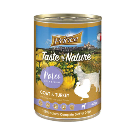 Prince Taste of Nature Goat & Turkey Can 400g