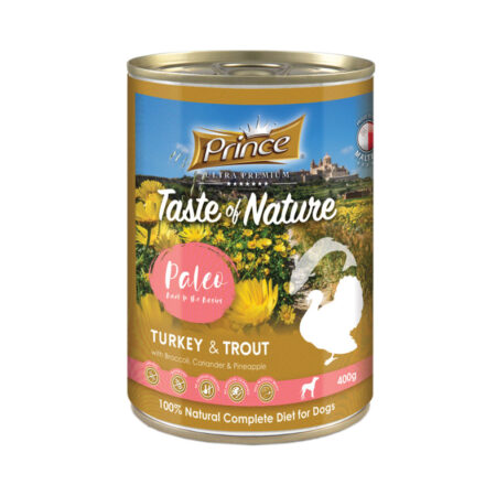 Prince Taste of Nature Turkey & Trout Can 400g