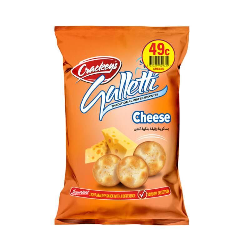 Crackeys Grab & Go Galletti Cheese 35g €0.49c
