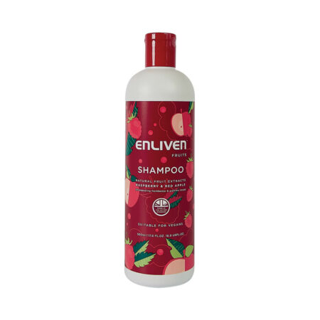 Enliven Naturals Shampoo Rasberry Red Apple x500ml