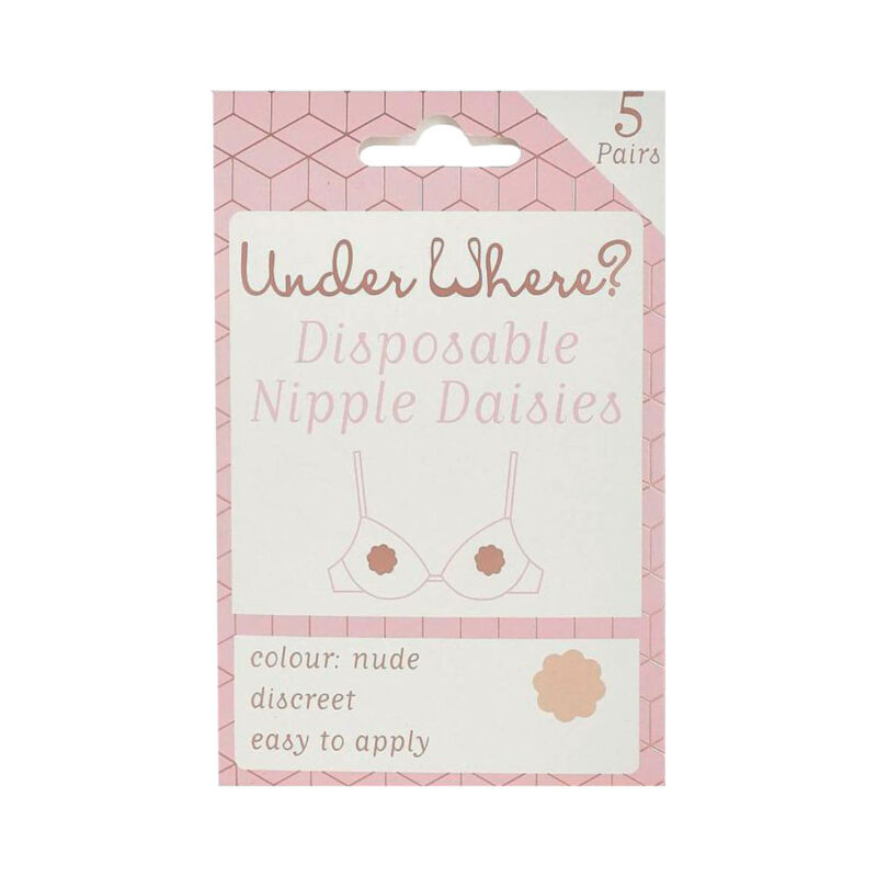 Under Where? Disposable Nipple Daisies