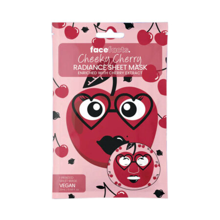 Face Facts Printed Sheet Masks - Cheeky Cherry 20ml