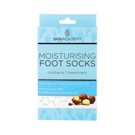 Skin Academy Moisturising Foot Socks - Macadamia Nut