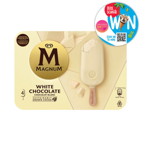 Magnum White Multipack 4 Pcs
