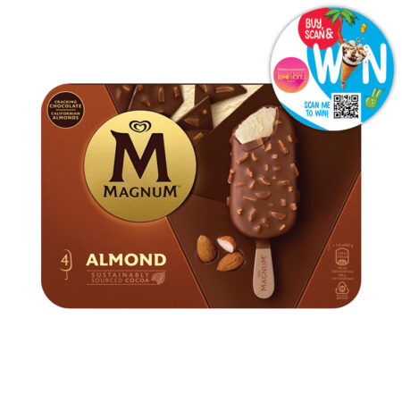 Magnum Almond Multipack 4 Pcs