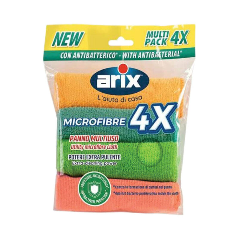 Arix Microfibre Cloth 4 Pcs