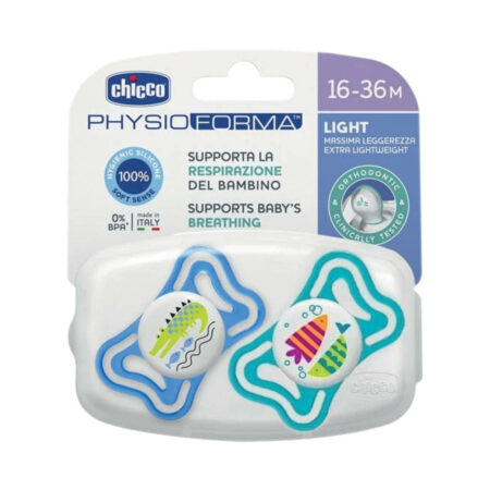 Chicco Soother Physio Light Blue 16-36m