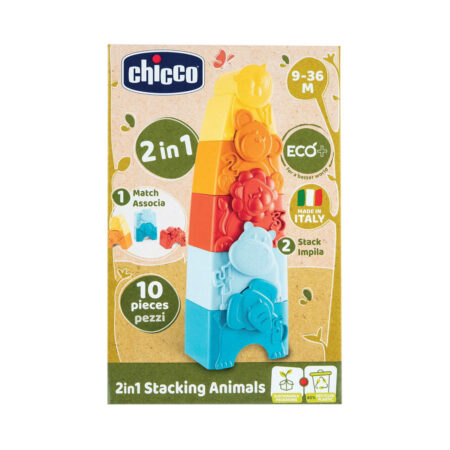 Chicco ECO+ 2in1 Stacking Animals