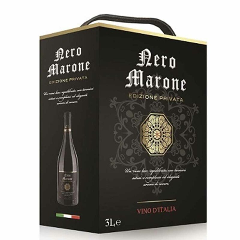 Nero Marone Bag in Box 300cl