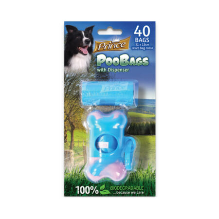 Prince Poop Bags with Dispenser
